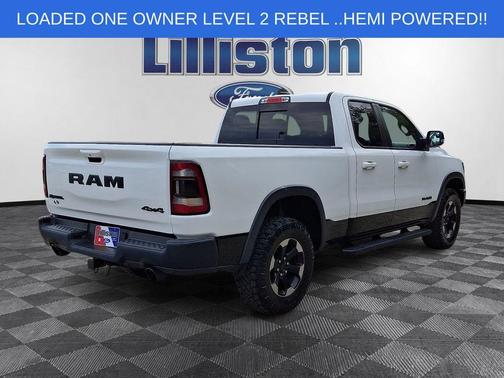 Bright White Clearcoat 2019 RAM 1500 Rebel