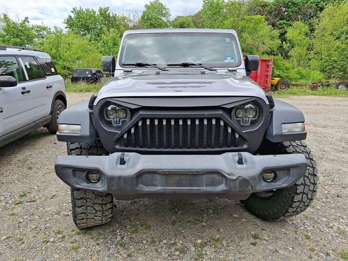 Billet Silver Metallic Clearcoat 2018 Jeep Wrangler Unlimited Sport