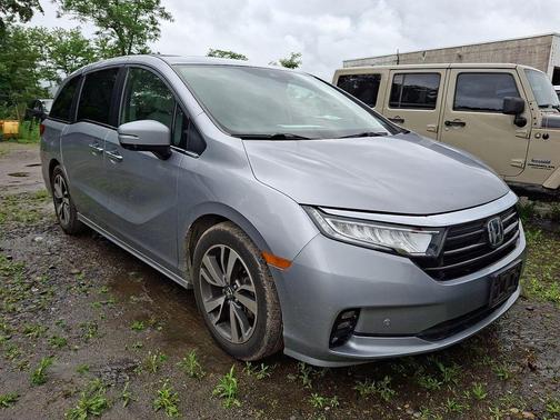 Gray 2022 Honda Odyssey Touring