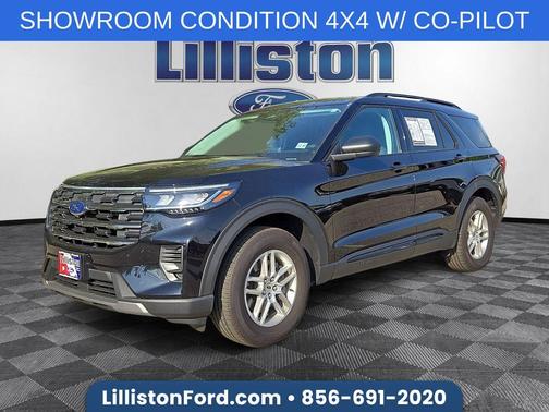 Black Metallic 2026 Ford Explorer Active
