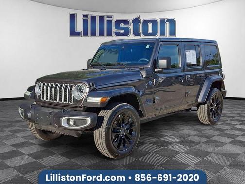 Granite Crystal Clearcoat Metallic 2025 Jeep Wrangler 4xe Sahara
