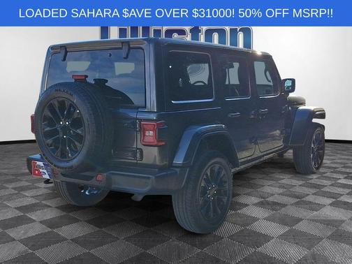 Granite Crystal Clearcoat Metallic 2025 Jeep Wrangler 4xe Sahara