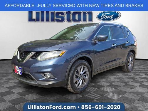 Arctic Blue Metallic 2016 Nissan Rogue SL