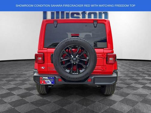 Firecracker Red Clearcoat 2025 Jeep Wrangler 4xe Sahara