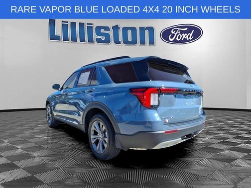 Vapor Blue 2025 Ford Explorer Active