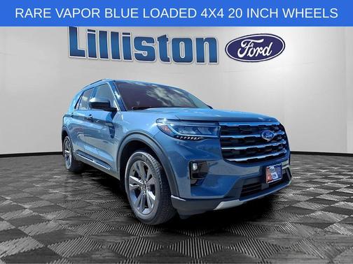 Vapor Blue 2025 Ford Explorer Active