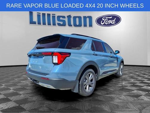 Vapor Blue 2025 Ford Explorer Active