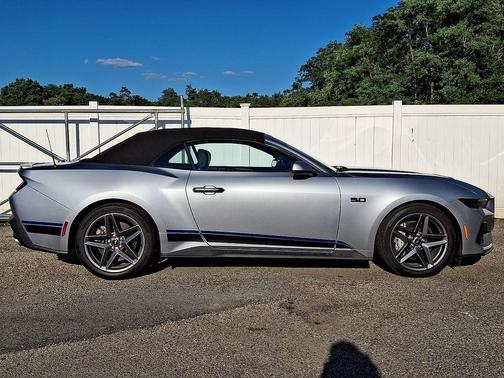 Iconic Silver Metallic 2025 Ford Mustang GT Premium