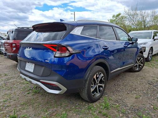 Sapphire Blue 2024 Kia Sportage EX