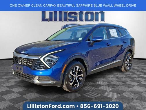Sapphire Blue 2024 Kia Sportage EX
