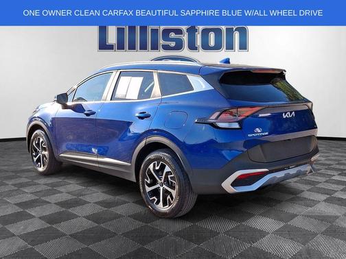 Sapphire Blue 2024 Kia Sportage EX