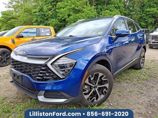 Sapphire Blue 2024 Kia Sportage EX