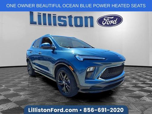 Ocean Blue Metallic 2024 Buick Encore GX Sport Touring
