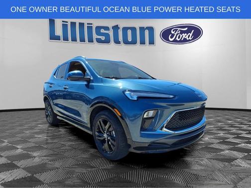 Ocean Blue Metallic 2024 Buick Encore GX Sport Touring