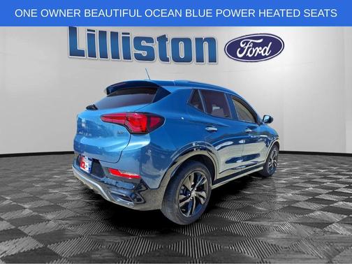 Ocean Blue Metallic 2024 Buick Encore GX Sport Touring