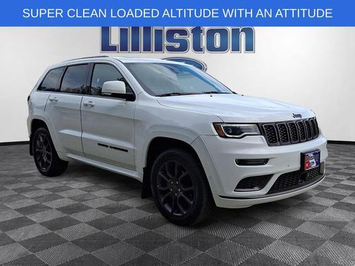 Bright White Clearcoat 2020 Jeep Grand Cherokee High Altitude
