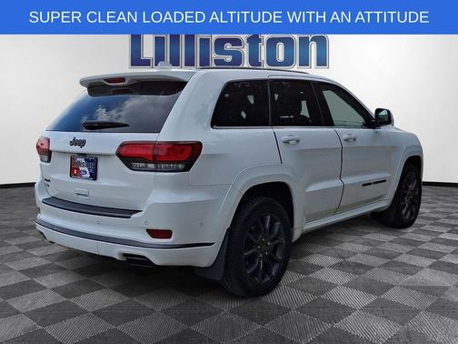 Bright White Clearcoat 2020 Jeep Grand Cherokee High Altitude