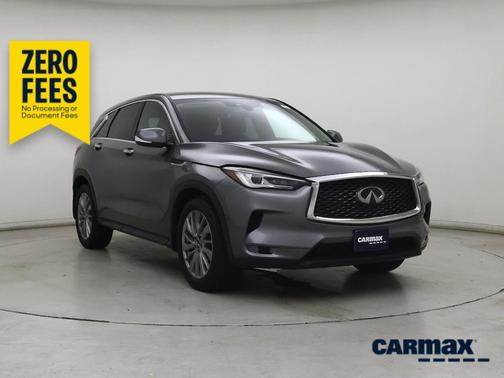 Gray 2023 INFINITI QX50 Pure