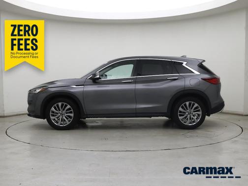 Gray 2023 INFINITI QX50 Pure