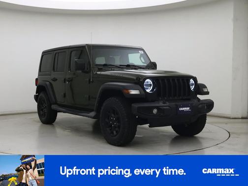 Green 2021 Jeep Wrangler Unlimited Willys