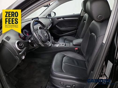 Black 2016 Audi A3 Premium
