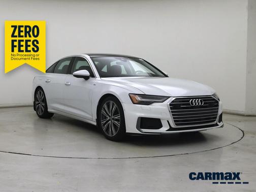 White 2019 Audi A6 Prestige