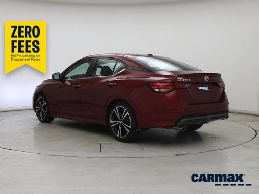 Red 2023 Nissan Sentra SR