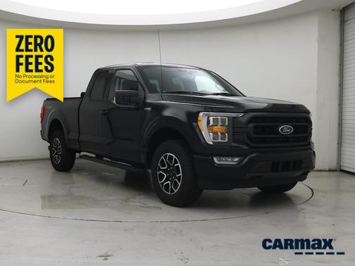 Black 2021 Ford F-150 XLT