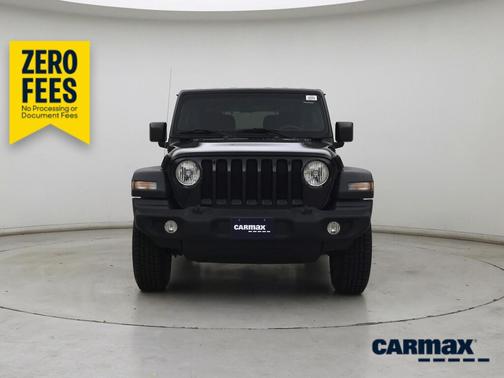 Black 2022 Jeep Wrangler Sport S