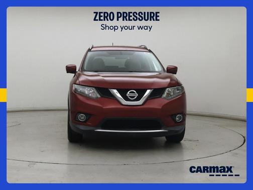 Red 2016 Nissan Rogue SL