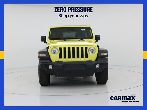 Yellow 2022 Jeep Wrangler Unlimited Sport S