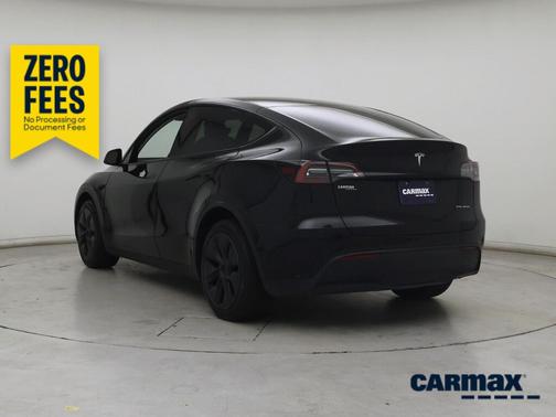 Black 2025 Tesla Model Y Long Range