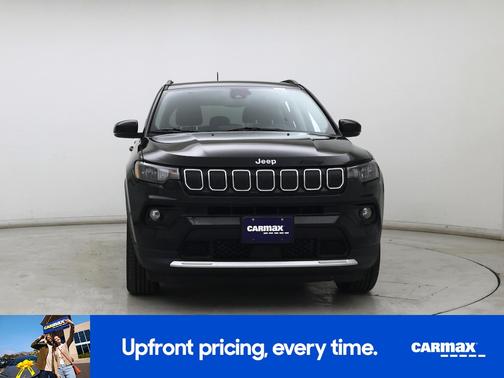 Black 2022 Jeep Compass Limited