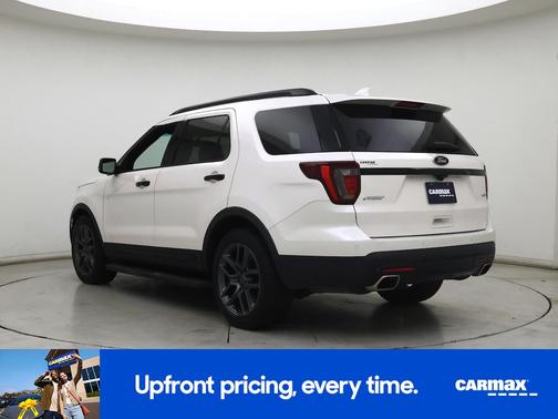 White 2017 Ford Explorer Sport