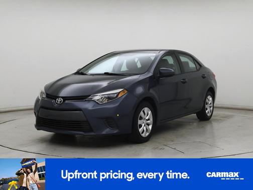 Blue 2016 Toyota Corolla LE