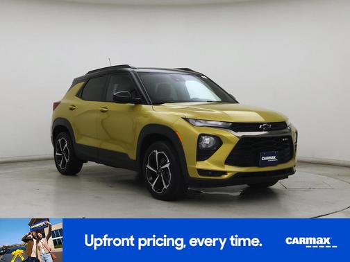 Yellow 2023 Chevrolet Trailblazer RS