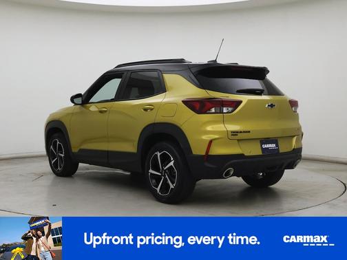 Yellow 2023 Chevrolet Trailblazer RS