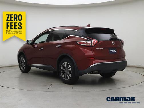 Red 2016 Nissan Murano SV