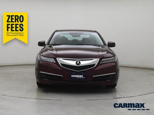 Burgundy 2016 Acura TLX