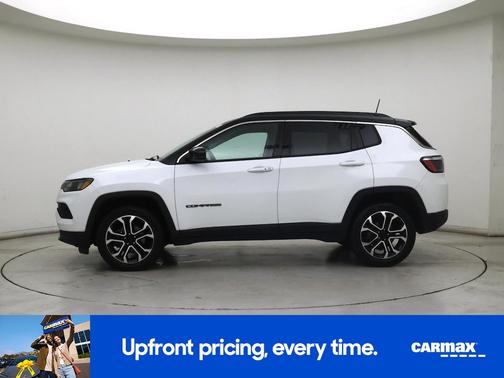 White 2022 Jeep Compass Limited