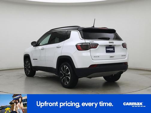 White 2022 Jeep Compass Limited