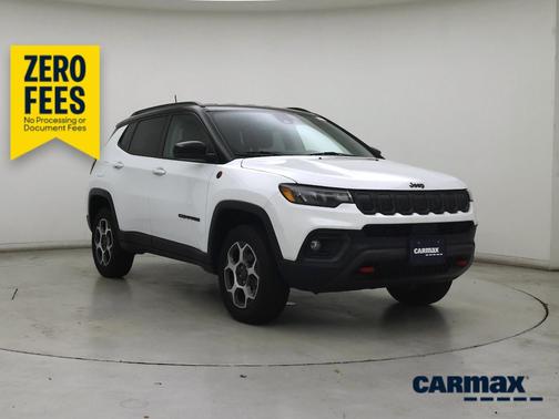 White 2022 Jeep Compass Trailhawk