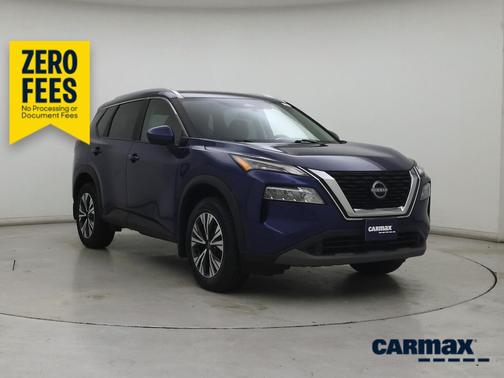 Blue 2023 Nissan Rogue SV