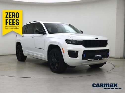 White 2023 Jeep Grand Cherokee 4xe 30th Anniversary