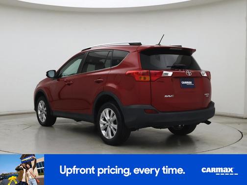 Red 2015 Toyota RAV4 Limited