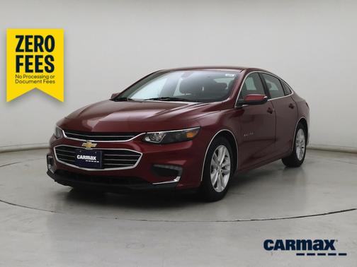 Red 2018 Chevrolet Malibu LT