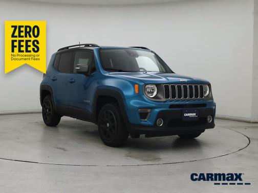 Blue 2021 Jeep Renegade Limited