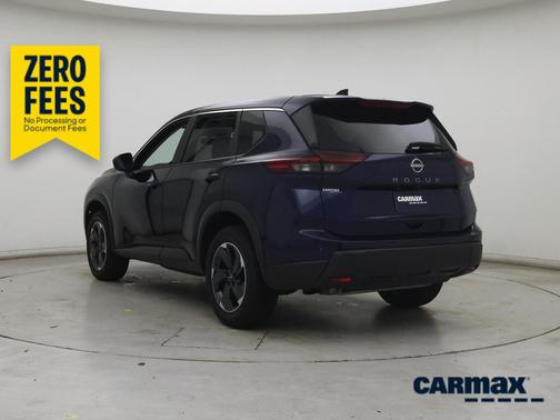 Blue 2025 Nissan Rogue SV