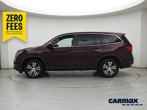 Burgundy 2017 Honda Pilot EX-L