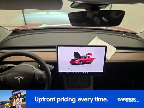 Red 2023 Tesla Model 3